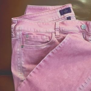 NYDJ Jeggins Mild Bubble Gum Pink 12